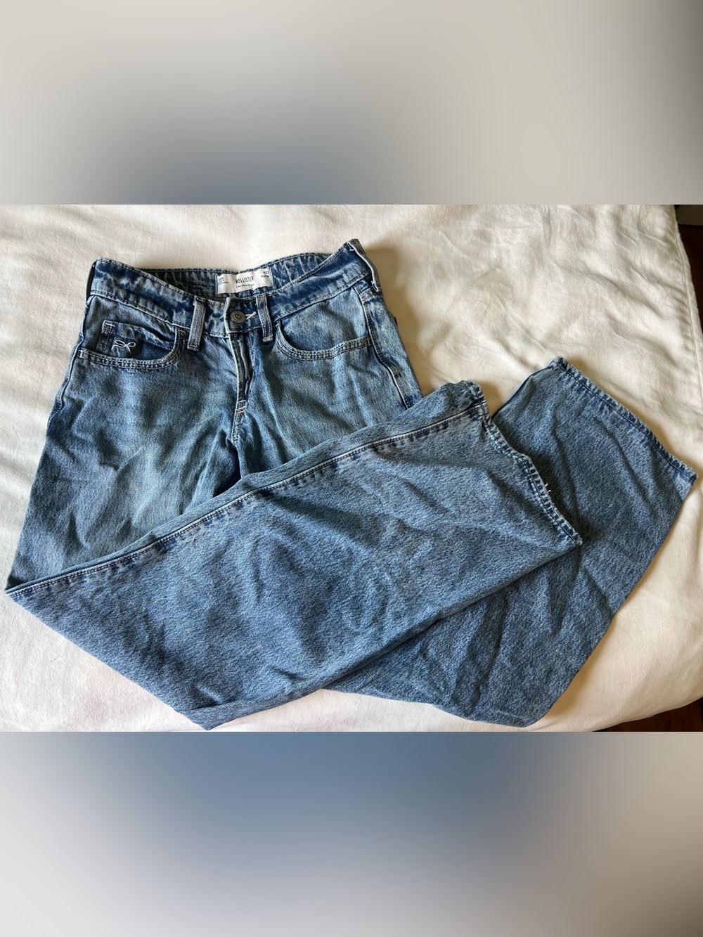 Hollister Women’s Bow Blue Denim Jeans